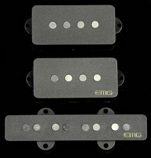EMG GZR-PJ Geezer Butler Signature Electric Bass Pickup Set Black