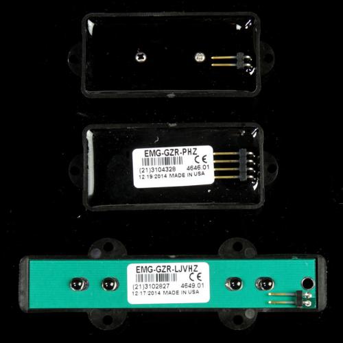 EMG GZR-PJ Geezer Butler Signature Electric Bass Pickup Set Black