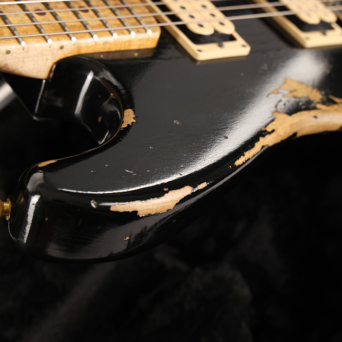 Charvel Custom Shop San Dimas Guitar Nitro Aged Black 2019 — 7
