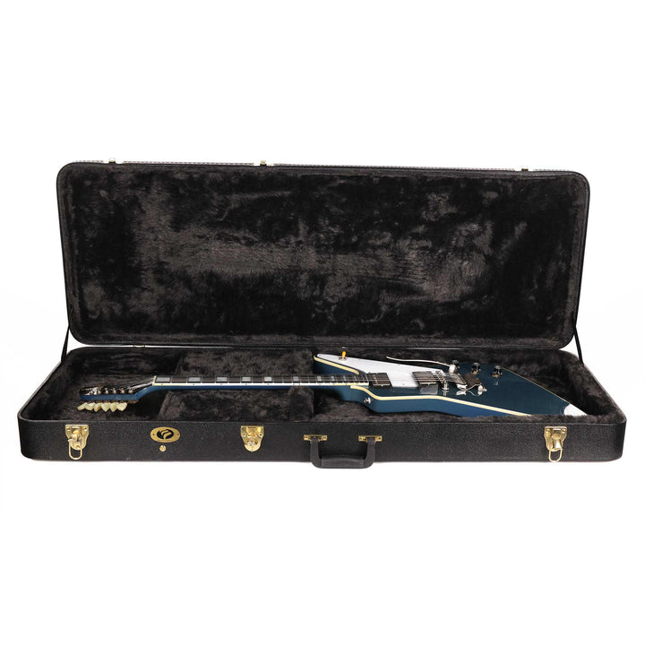 Banker Excalibur Custom Korina Aged Pelham Blue Metallic 2022