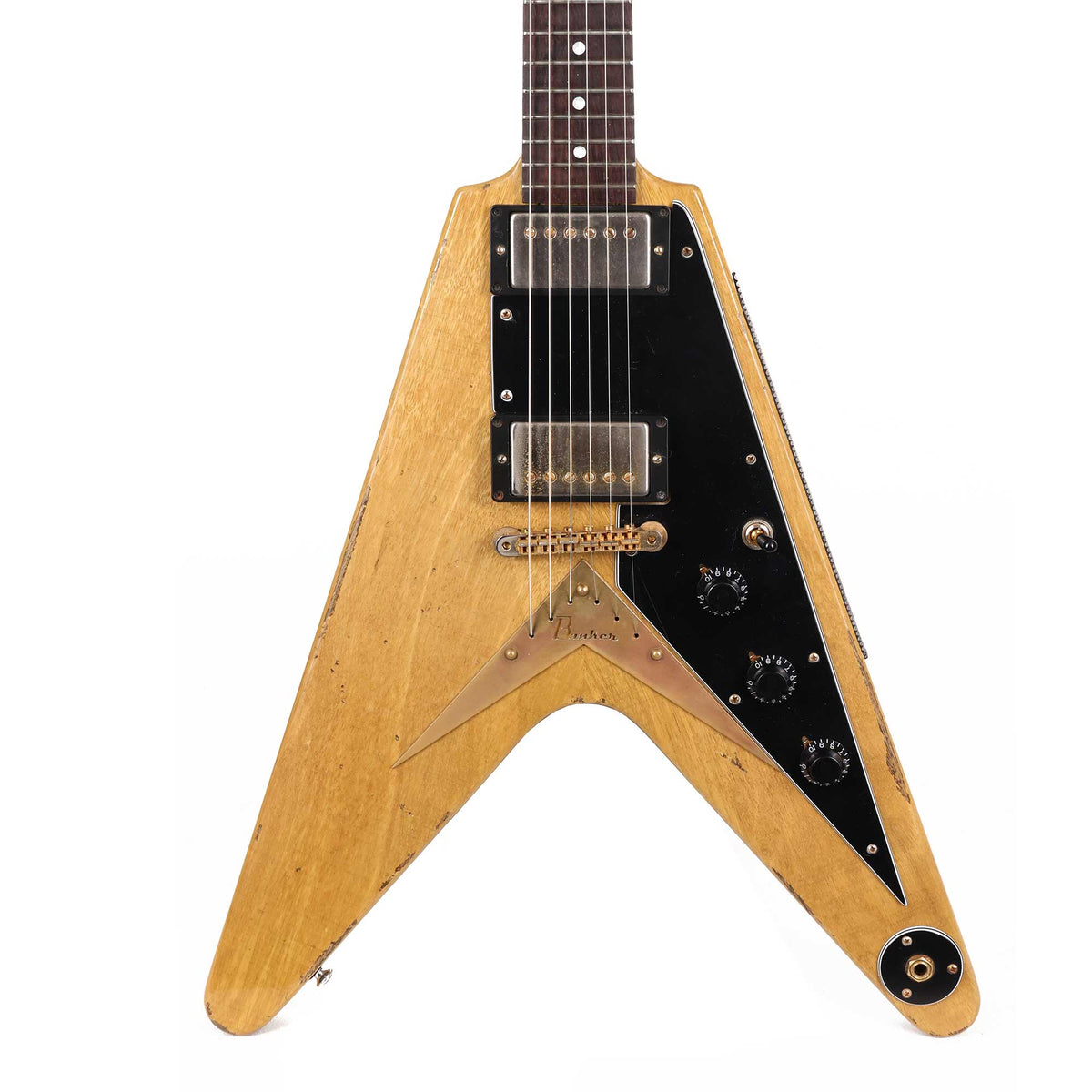Banker Guitars 58 Spec BKV Guitar Natural Aged Korina — 1