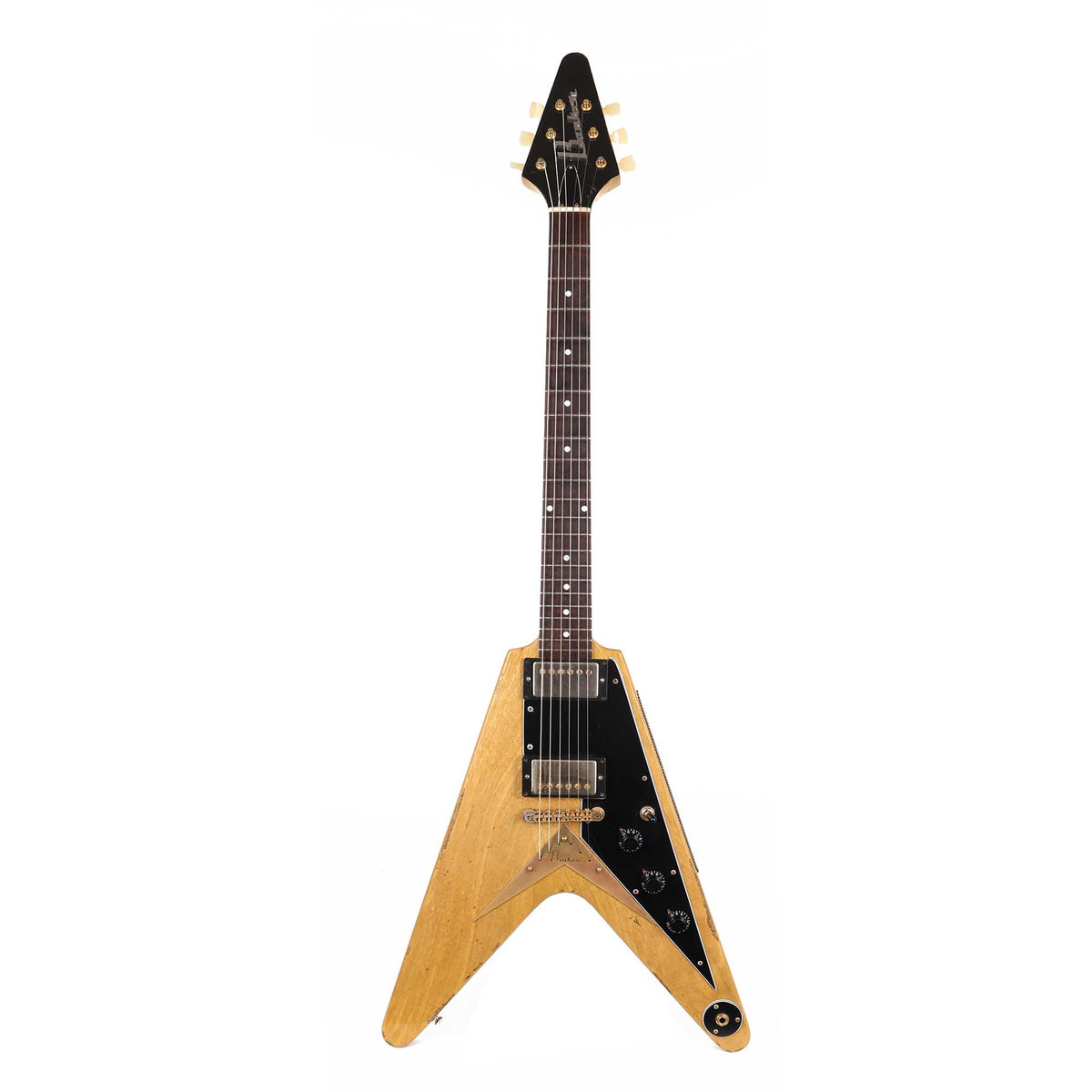 Banker Guitars 58 Spec BKV Guitar Natural Aged Korina — 2