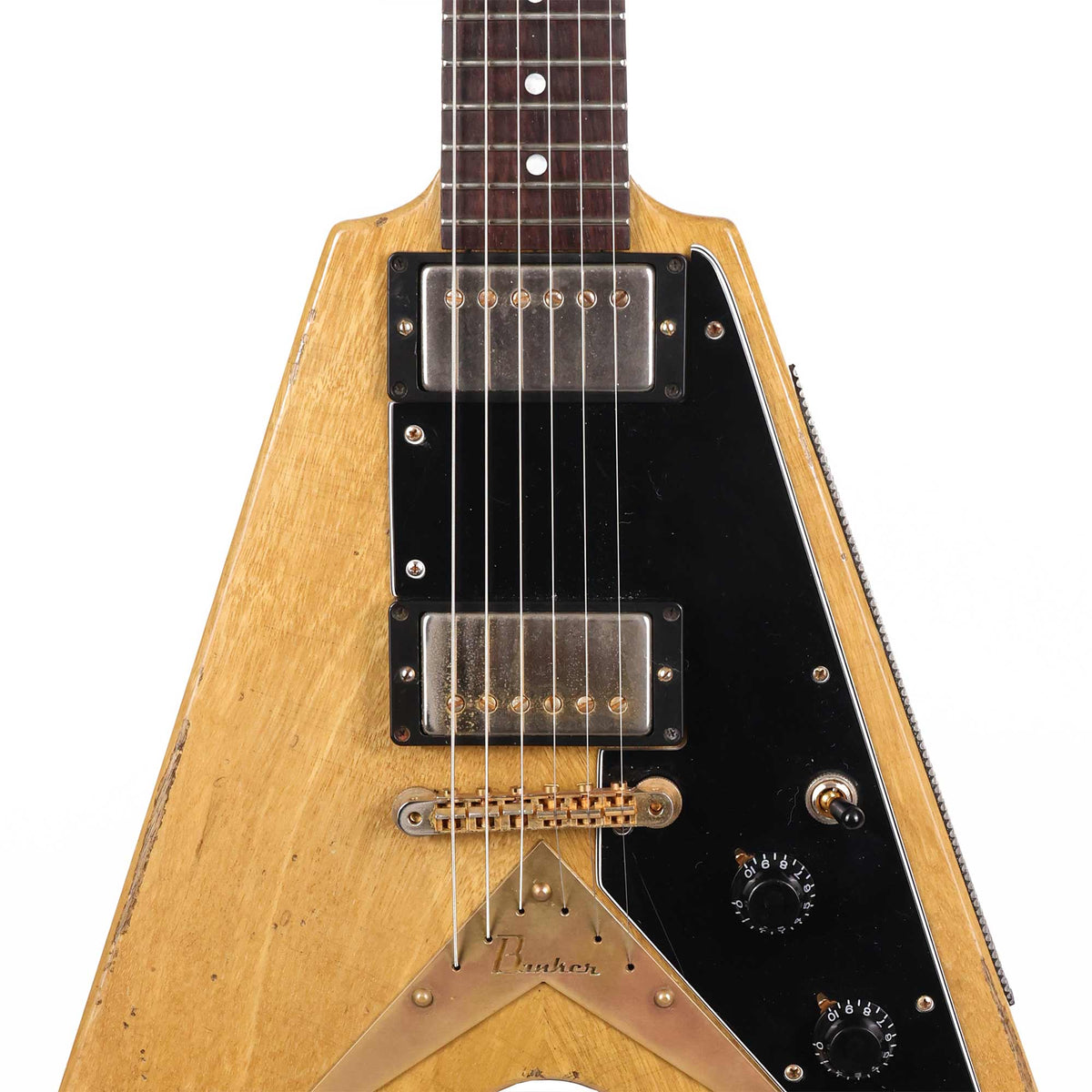 Banker Guitars 58 Spec BKV Guitar Natural Aged Korina — 6