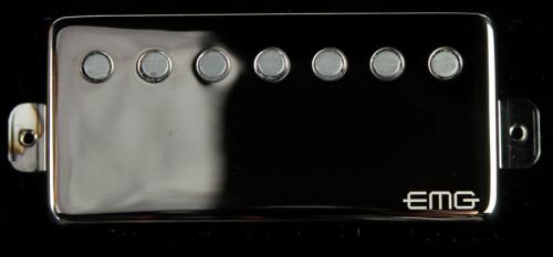 EMG 66-7H Seven String Electric Guitar Humbucker Pickup Black Chrome