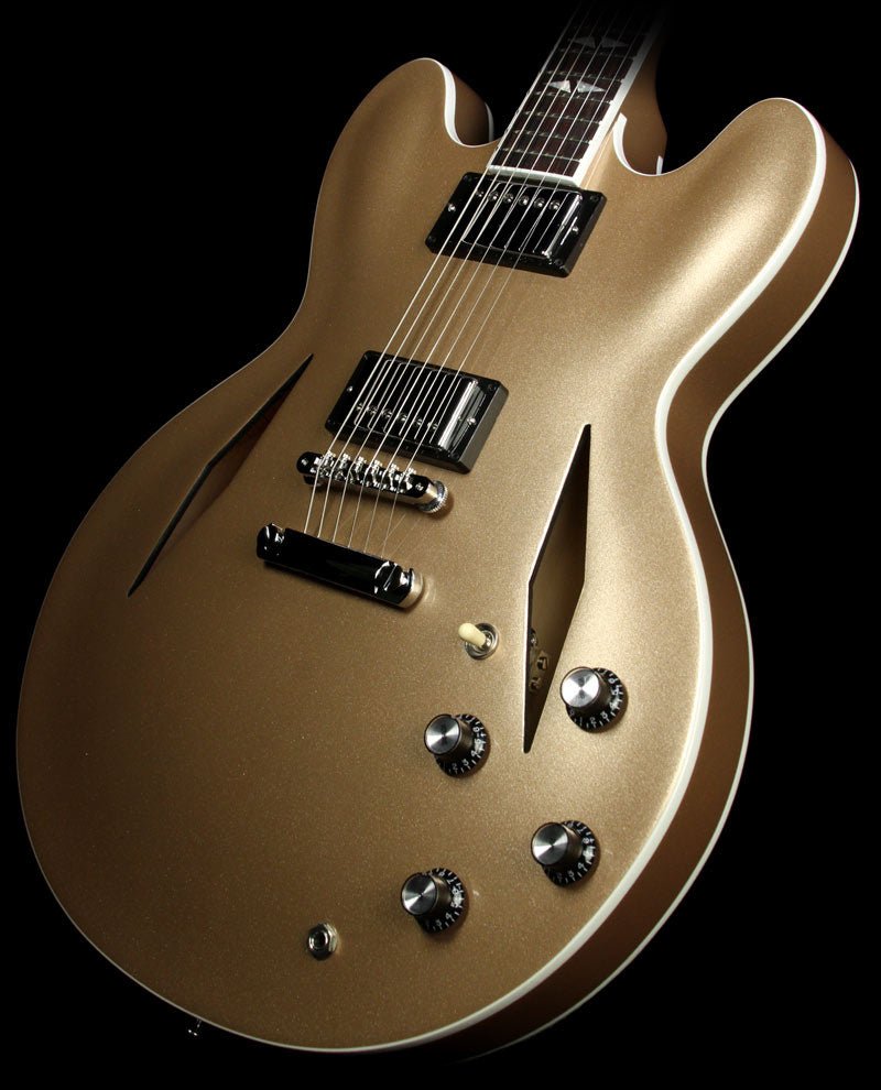2014 Gibson Memphis ES-335 Dave Grohl Signature Metallic Gold — 1