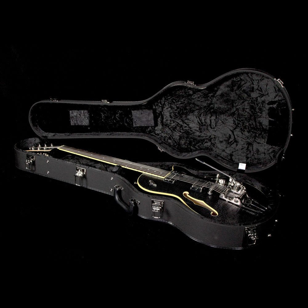 Duesenberg Starplayer TV Outlaw Black Alligator Tolex — 7