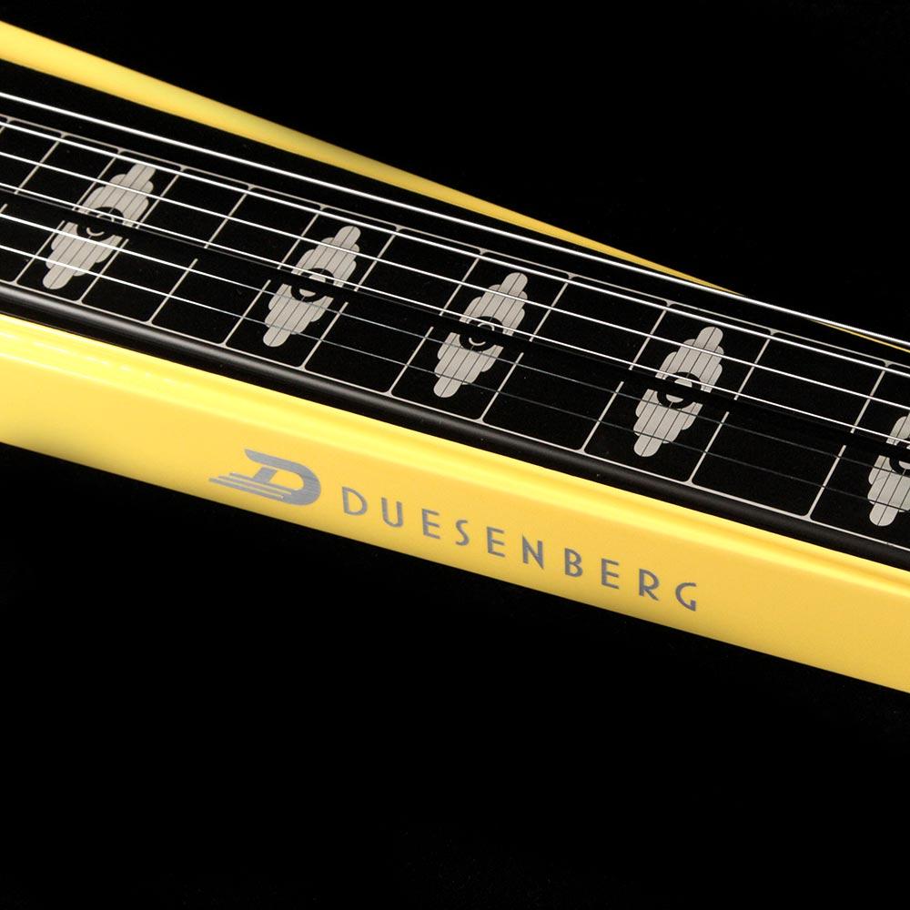 Duesenberg Pomona 6 Lapsteel Electric Guitar TV Yellow — 5