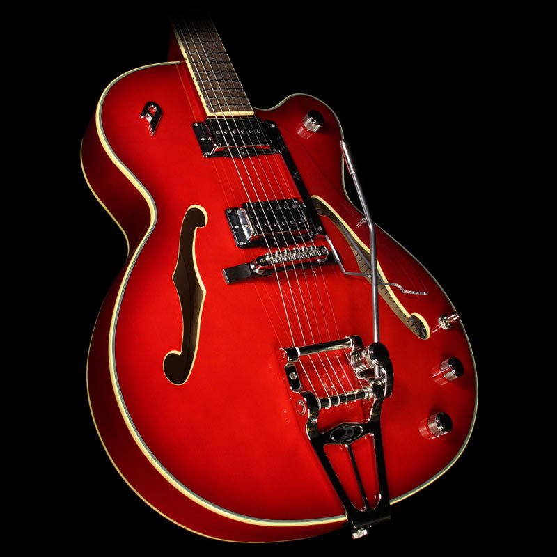 Duesenberg Imperial Hollowbody Electric Guitar Cherry Red — 1