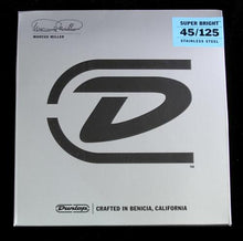 Dunlop Marcus Miller Signature Stainless Steel Bass Strings Five String Set 45-125
