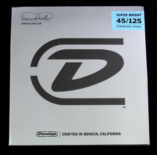 Dunlop Marcus Miller Signature Stainless Steel Bass Strings Five String Set 45-125