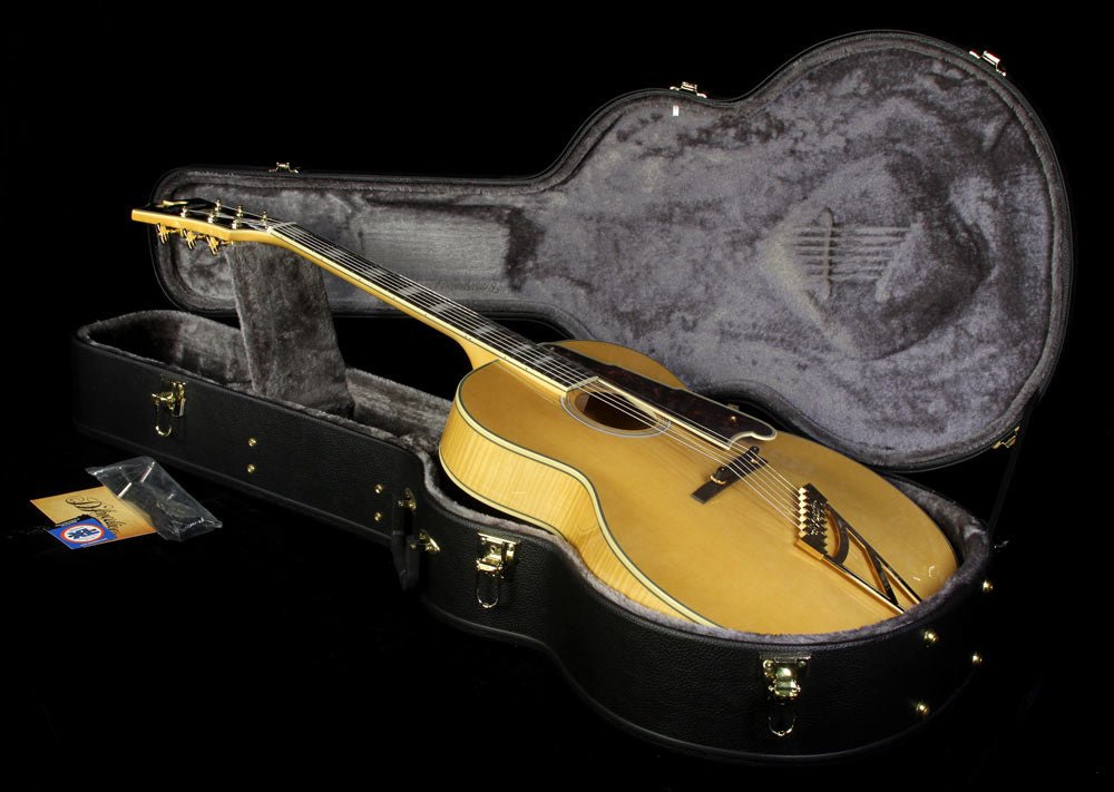 D'Angelico EX-63 Archtop Acoustic Guitar Natural — 6