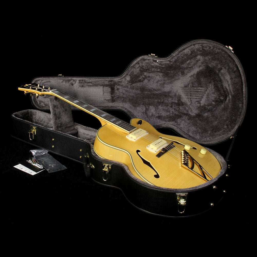 D'Angelico EX-59 Archtop Electric Guitar Natural — 4