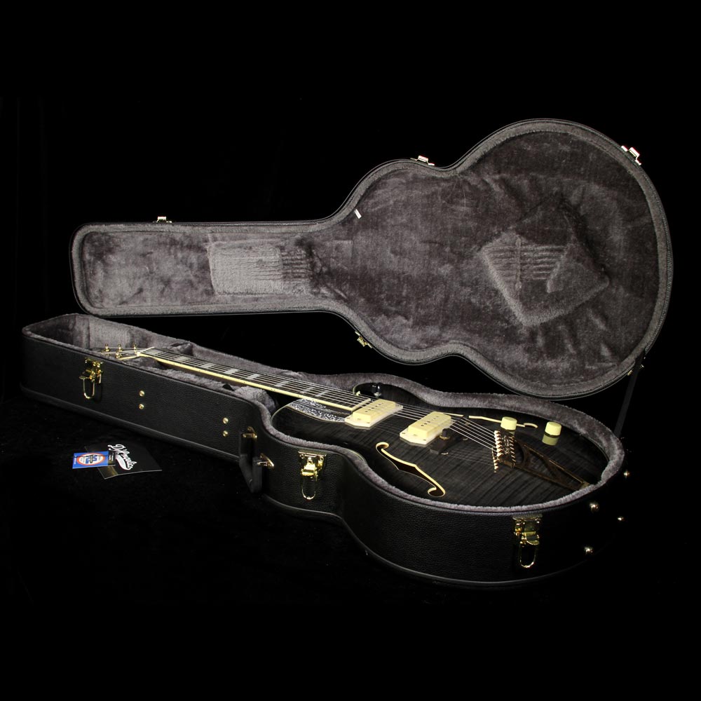 D'Angelico EX-59 Archtop Electric Guitar Grey Burst — 4