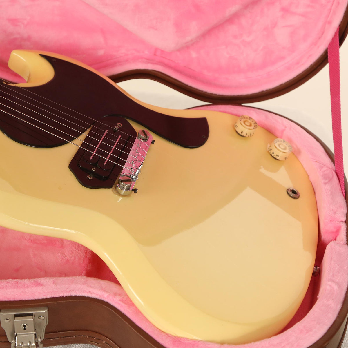 1975 Ibanez 2347 Double Cutaway White — 8