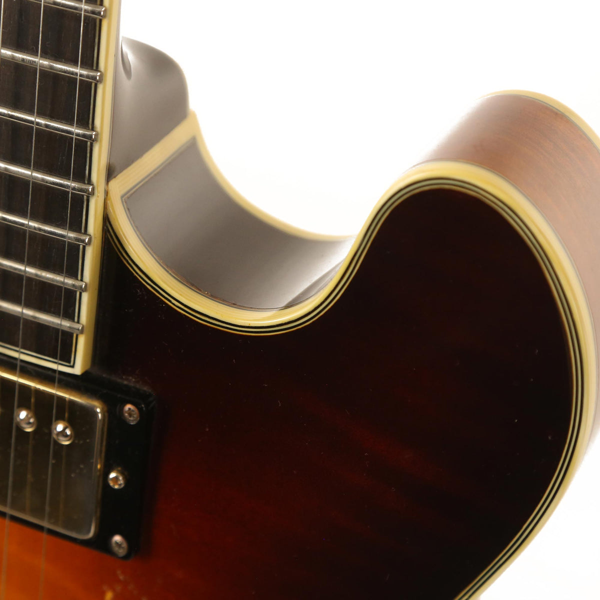 Eastman T185MX Thinline Semi-Hollow Sunburst 2008 — 9