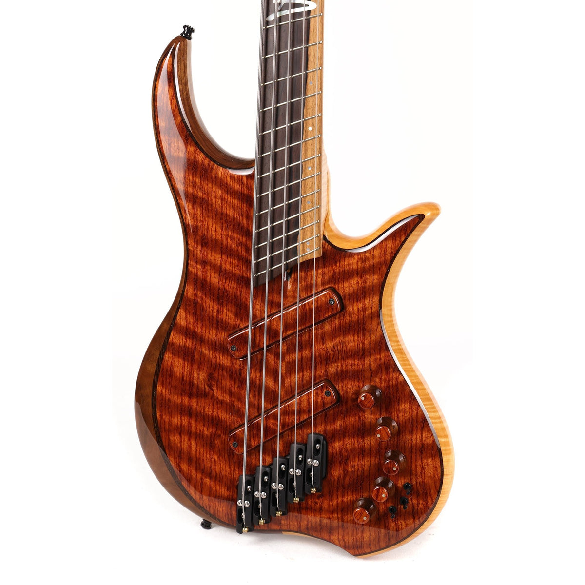 Dingwall Prima Artist Elite 5-String Bass Quilted Bubinga 2009 — 7