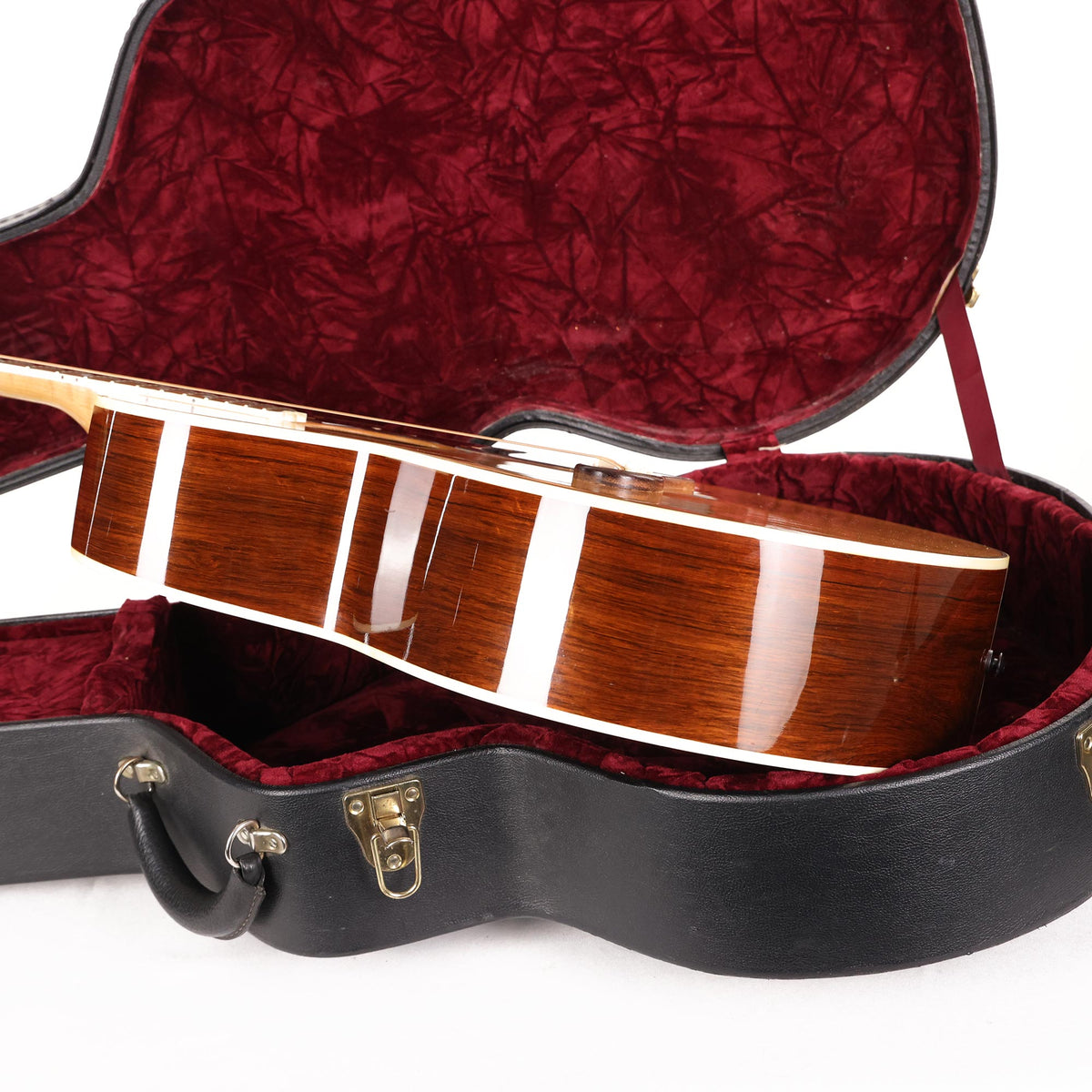 2005 Gibson Custom Shop SJ-200 Acoustic Madagascar Rosewood Natural — 6
