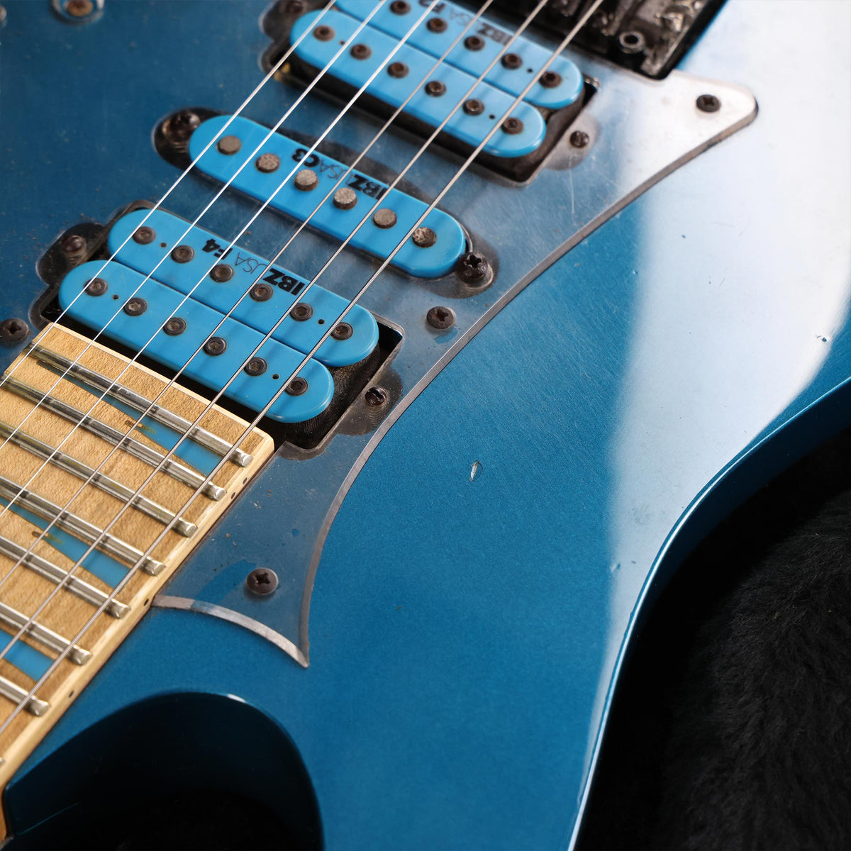 1991 Ibanez RG770DX Laser Blue — 7