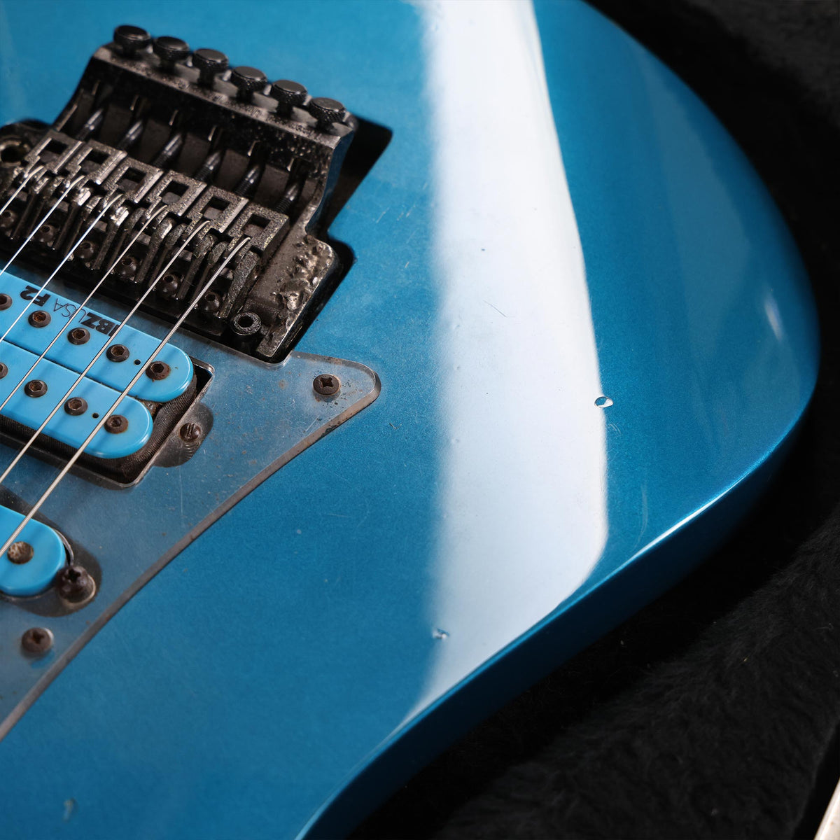 1991 Ibanez RG770DX Laser Blue — 8