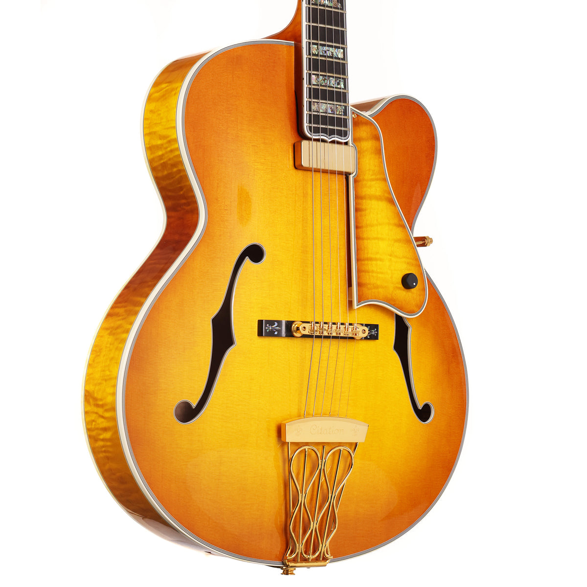 Gibson Custom Shop Crimson Division Citation Honey Burst 2014 — 1