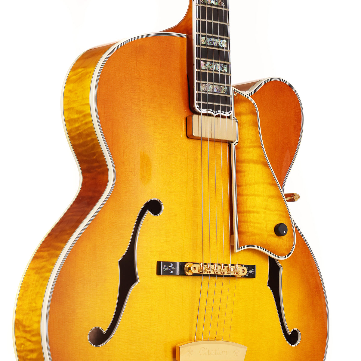 Gibson Custom Shop Crimson Division Citation Honey Burst 2014 — 4