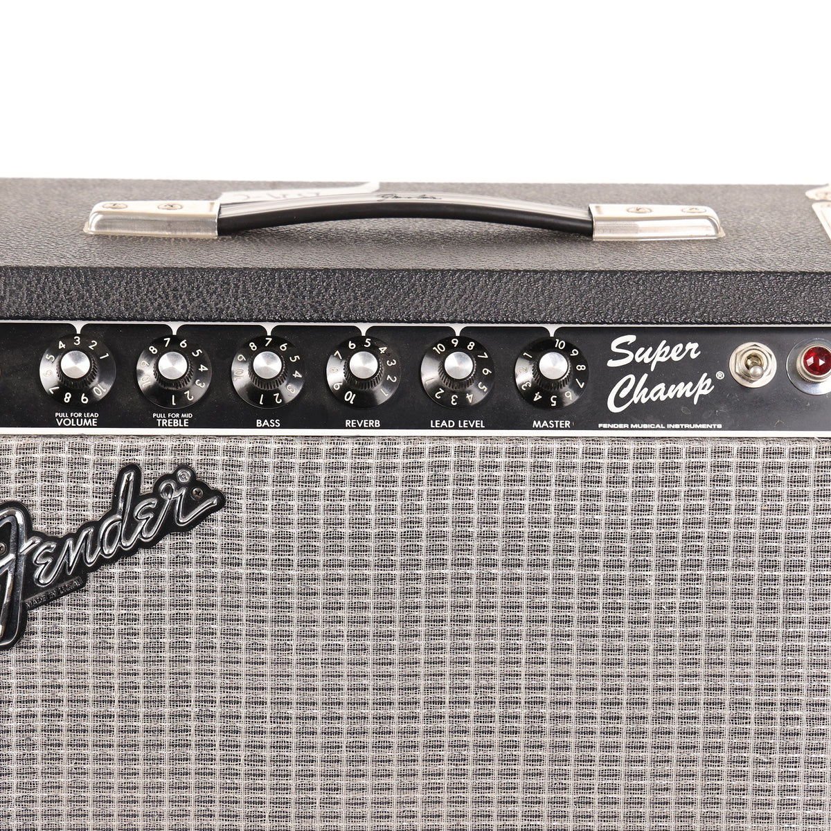 1984 Fender Super Champ Combo Guitar Amplifier — 5