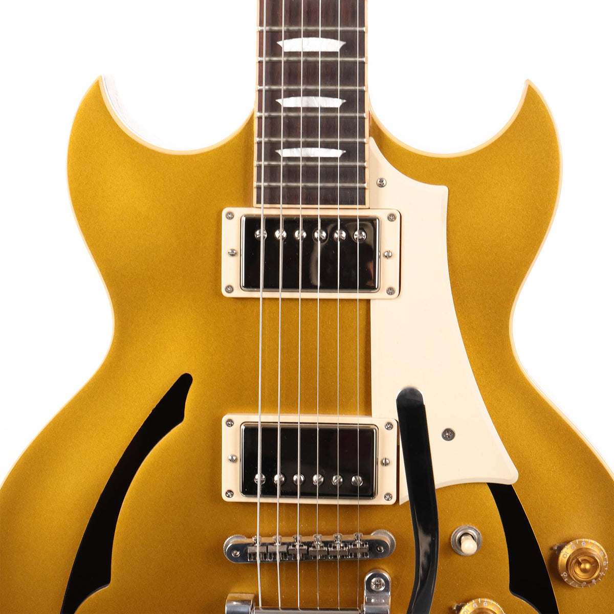 Gibson Custom Johnny A. Standard Bigsby Antique Gold Used — 6