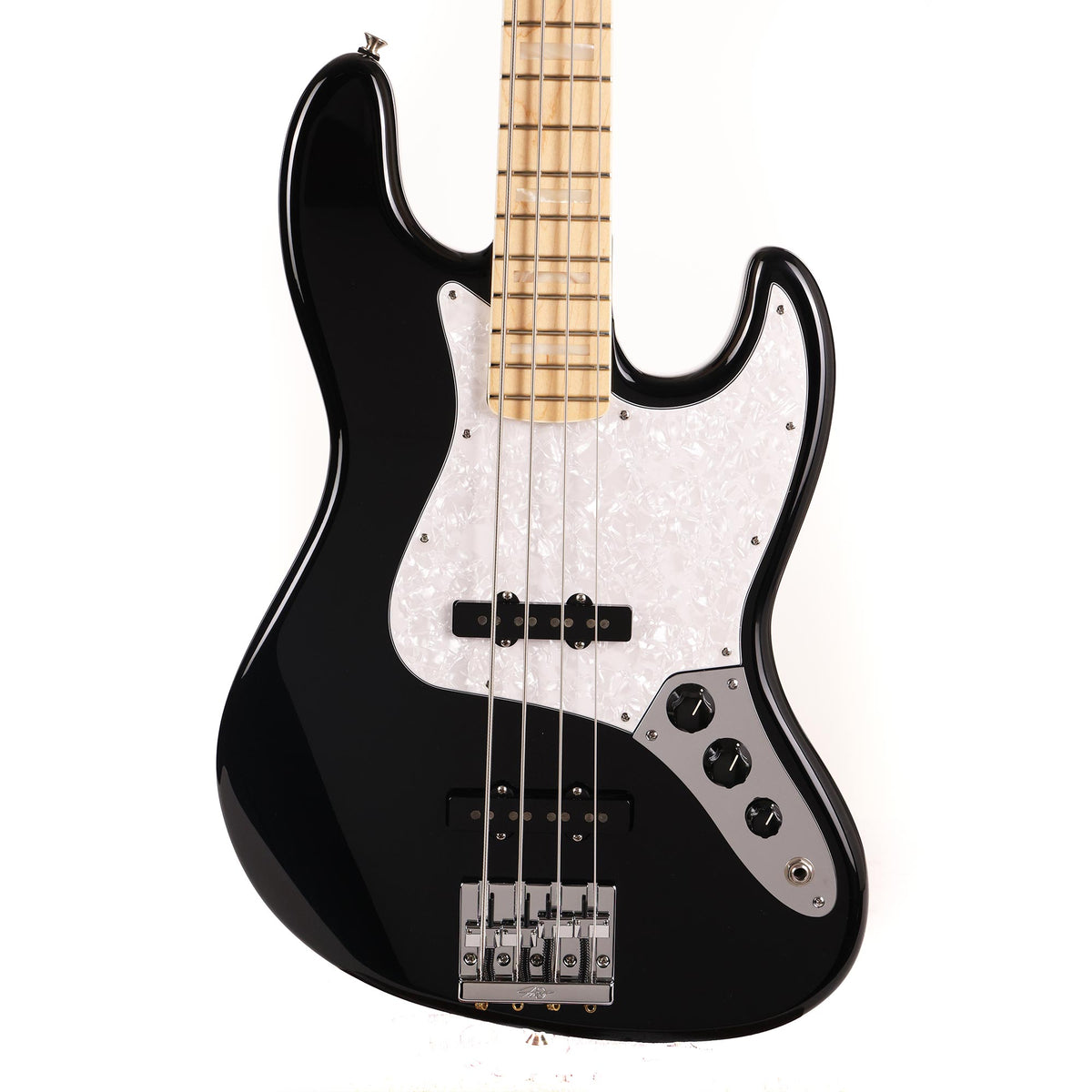 Fender USA Geddy Lee Jazz Bass Black — 2