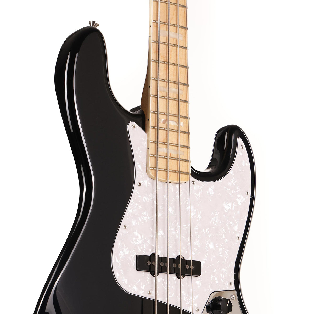 Fender USA Geddy Lee Jazz Bass Black — 5