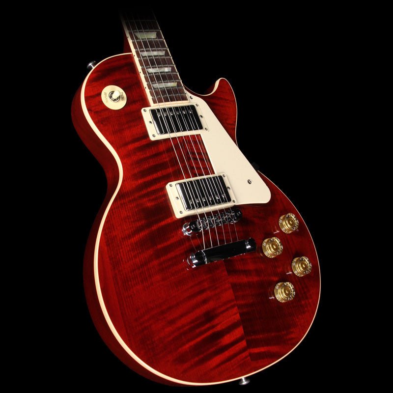 2016 Gibson Les Paul Traditional Premium Electric Guitar Wine Red — 1