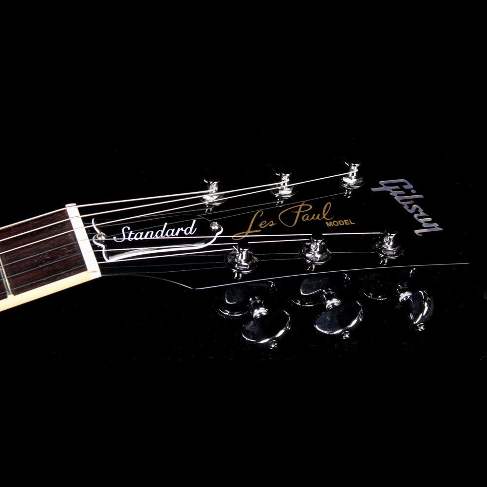 2016 Gibson Les Paul Standard Electric Guitar Translucent Black — 4