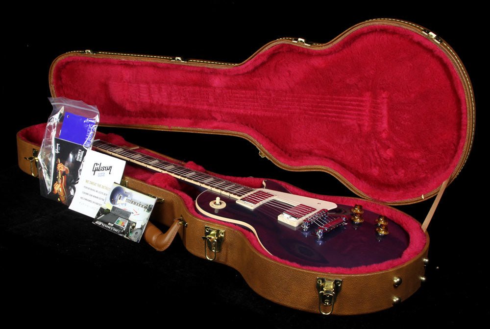2016 Gibson Les Paul Standard Electric Guitar Blue Mist — 4