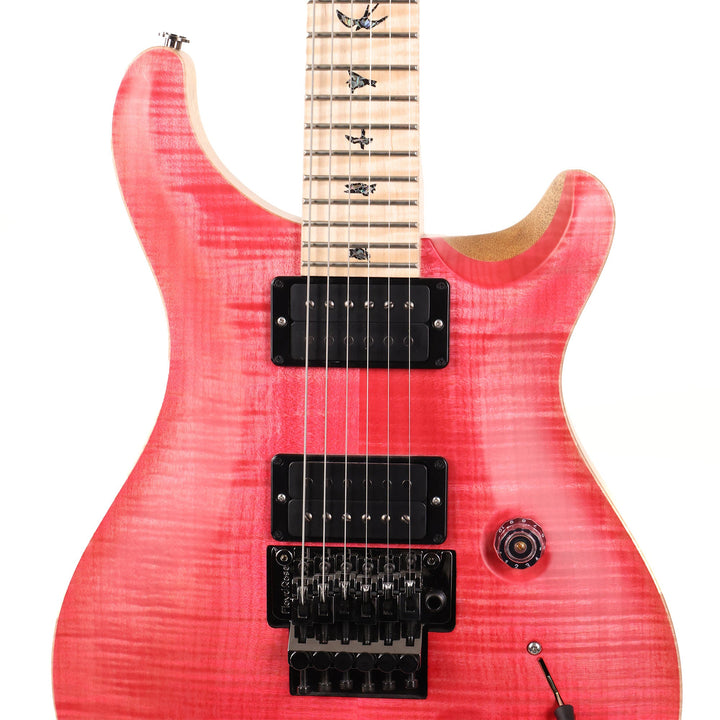 PRS Custom 24 Floyd Rose Wood Library Bonnie Pink Satin 2022