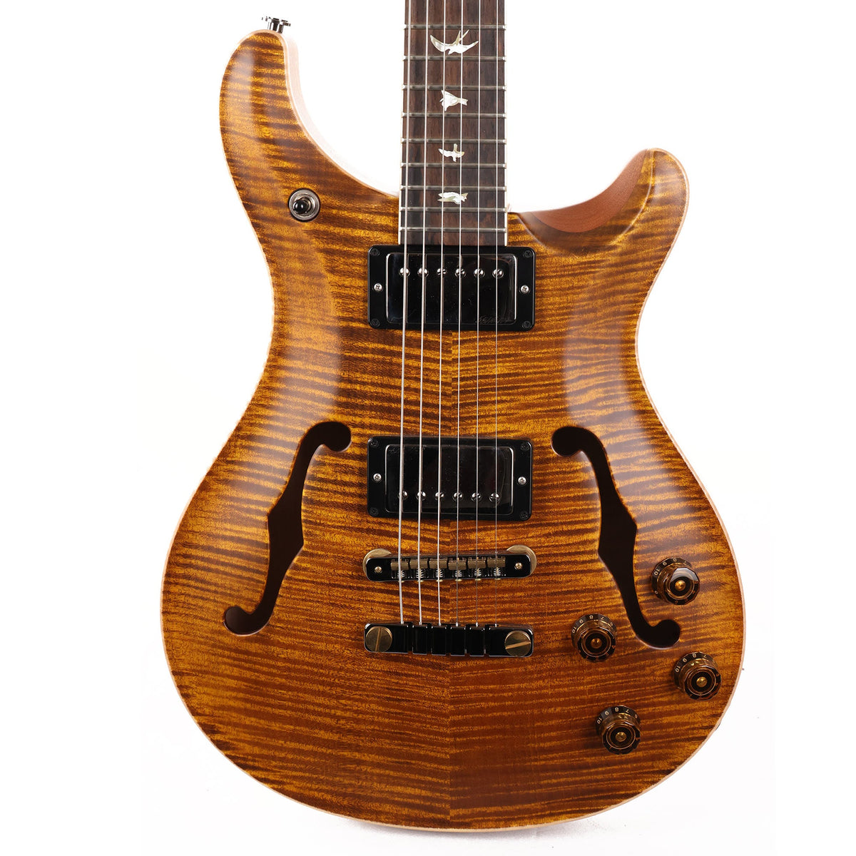 PRS McCarty 594 Hollowbody II Wood Library Satin Copperhead 2021 — 1