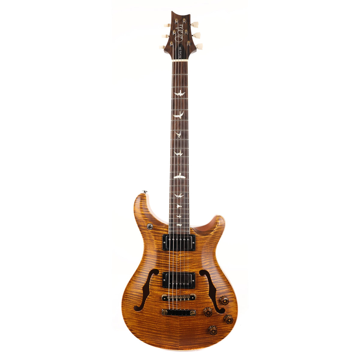 PRS McCarty 594 Hollowbody II Wood Library Satin Copperhead 2021 — 2