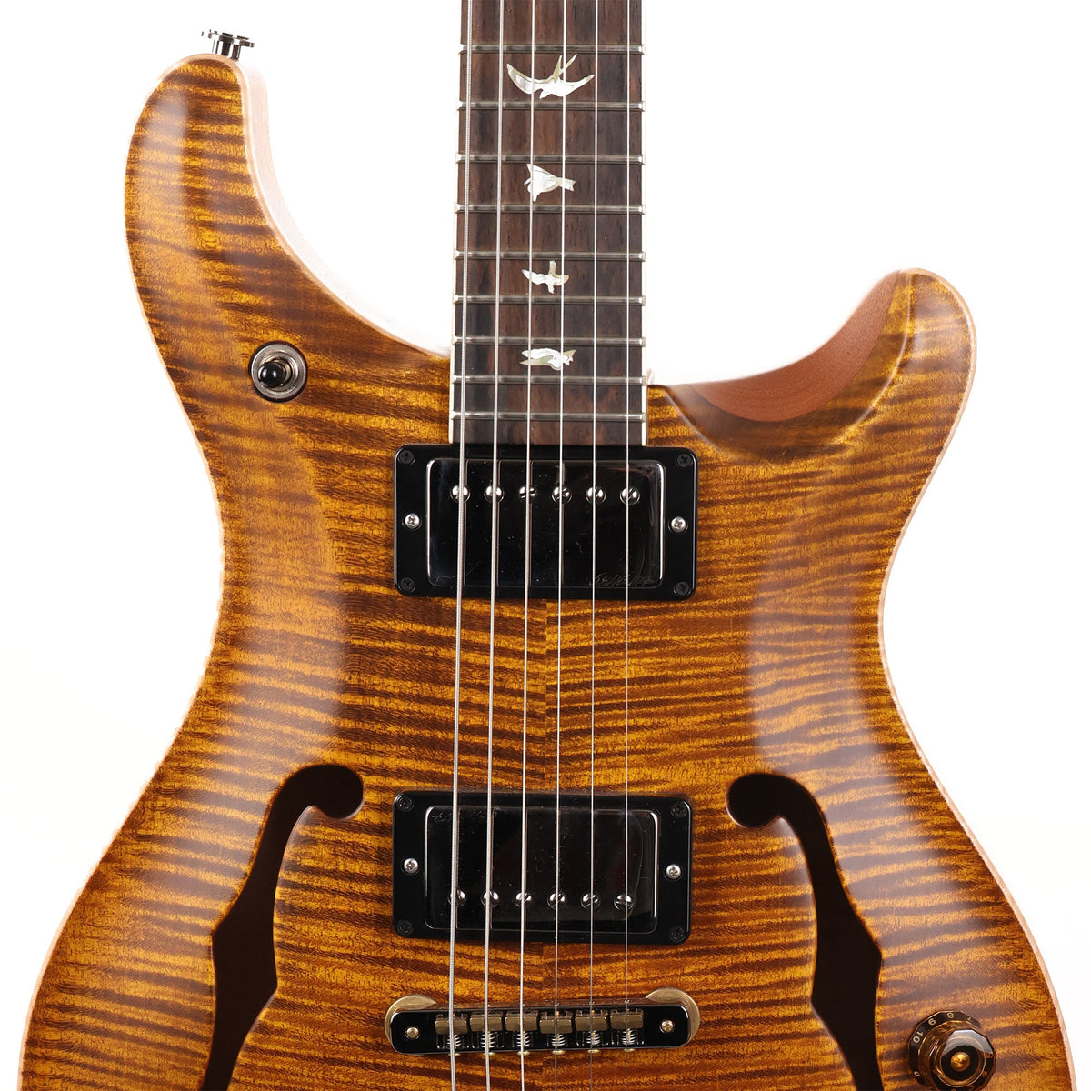 PRS McCarty 594 Hollowbody II Wood Library Satin Copperhead 2021 — 6