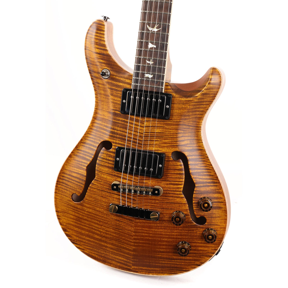 PRS McCarty 594 Hollowbody II Wood Library Satin Copperhead 2021 — 7