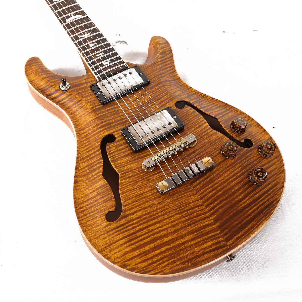 PRS McCarty 594 Hollowbody II Wood Library Satin Copperhead 2021 — 8