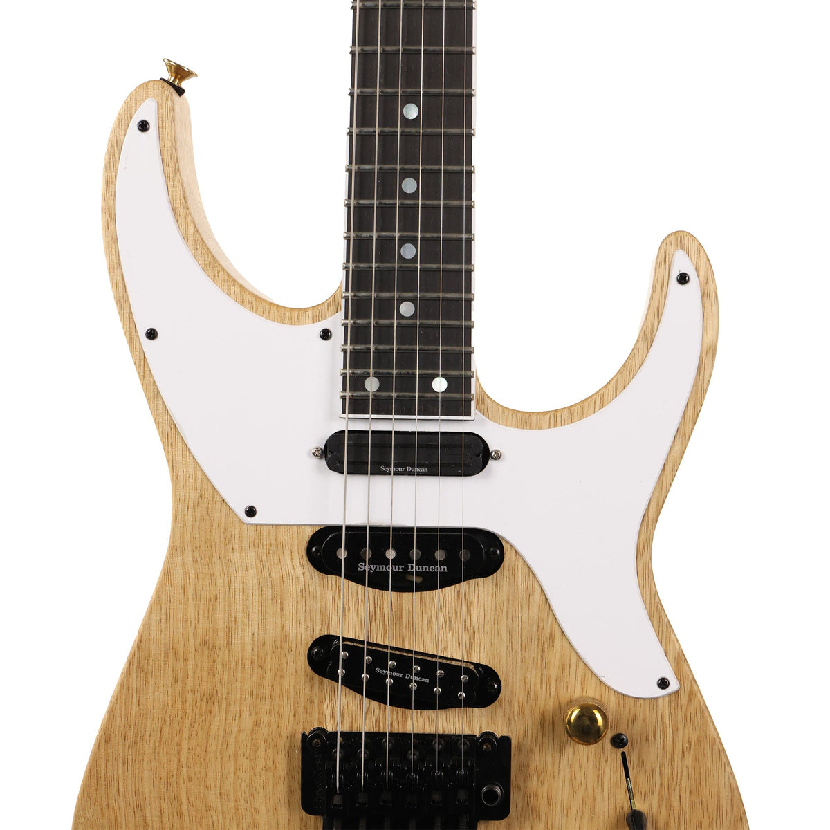 Jackson Custom Shop SL Soloist 3S-V Korina Natural 2023 — 6