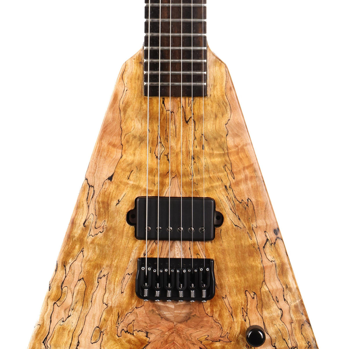 Vicious Guitars Kage Spalted Maple Guitar Natural Used — 6