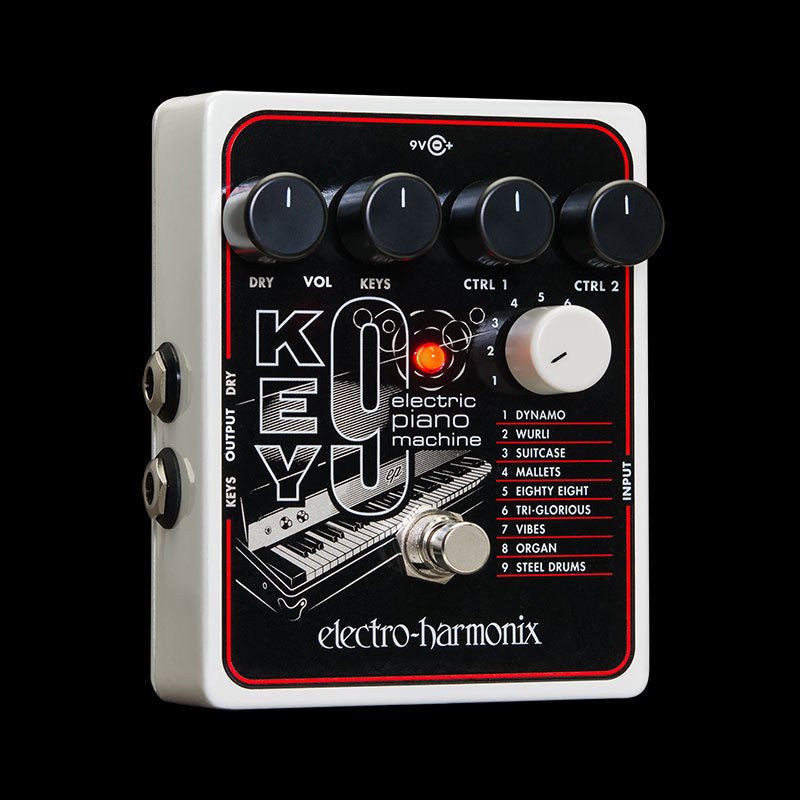 ehx piano pedal Electro-Harmonix KEY9 Electric Piano Machine Effect Pedal