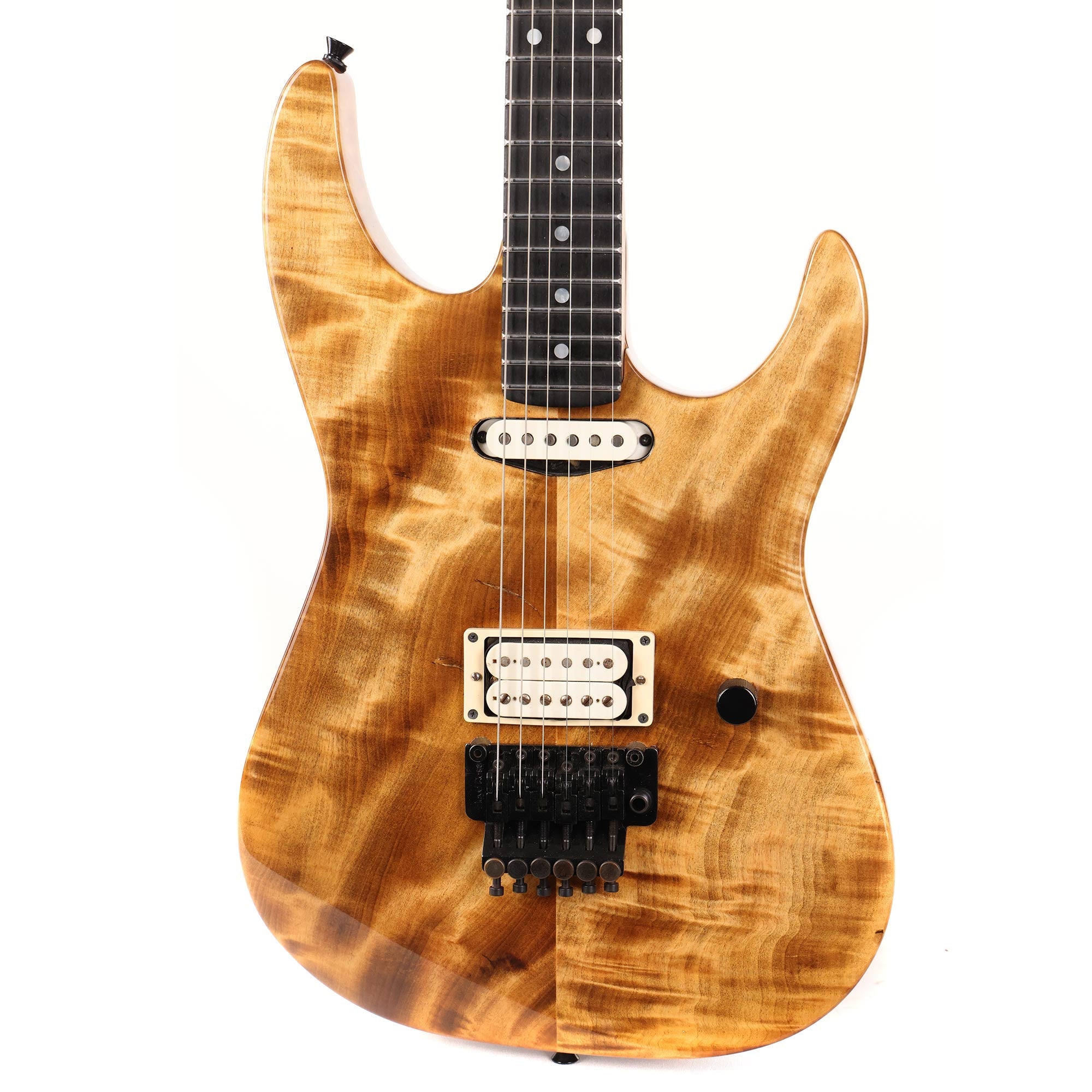 ESP Partscaster Flame Koa Body Used | The Music Zoo