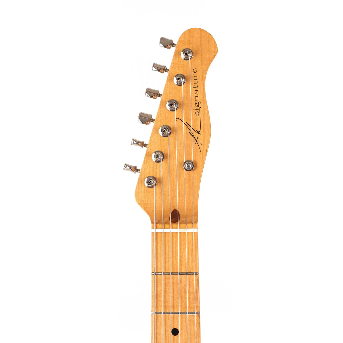 Ron Kirn Barnbuster Guitar Natural Pine Used — 4