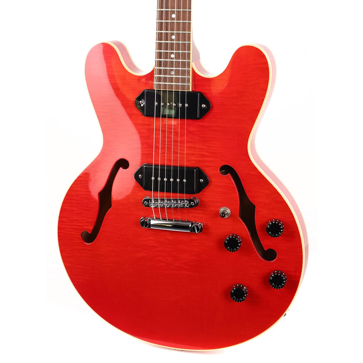 Heritage H-535 with P-90s Transparent Cherry Used