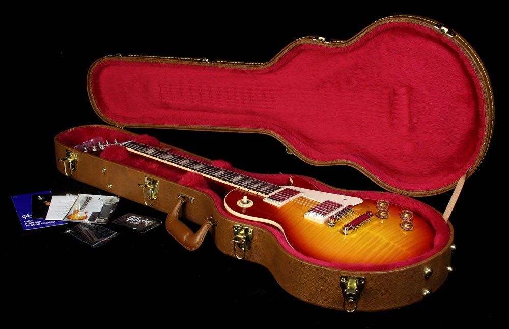 2016 Gibson Les Paul Traditional Premium Electric Guitar Heritage Cherry Sunburst — 5