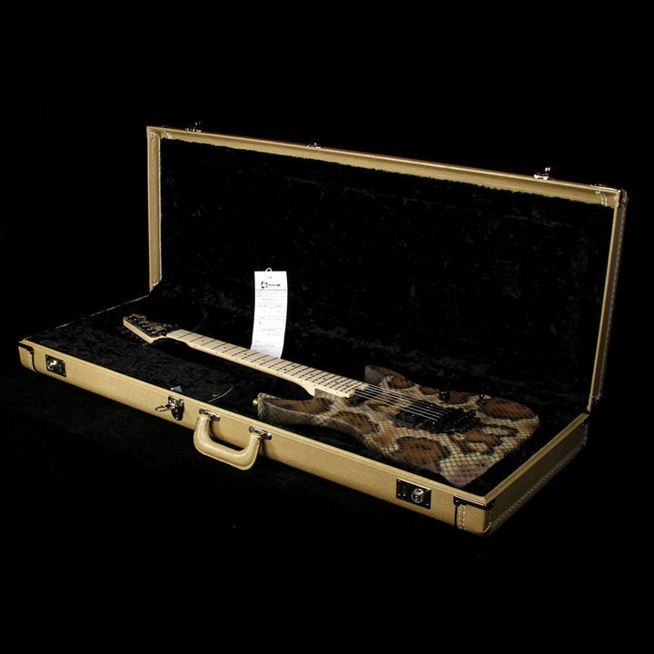 Charvel Custom Shop Warren DeMartini Signature Dinky Electric Guitar Snakeskin