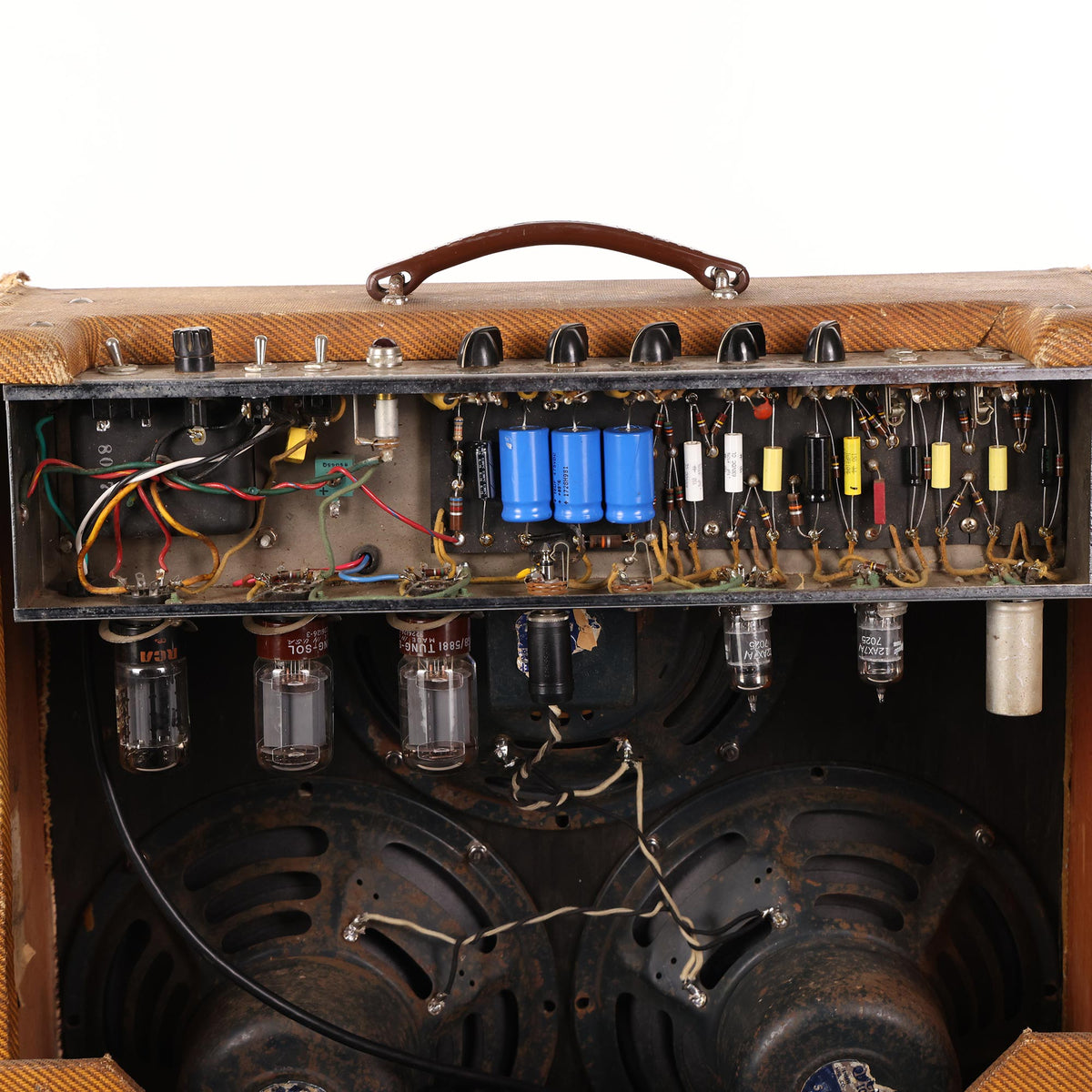 1959 Fender Bandmaster 3x10 Amplifier - Local Pickup Only — 8