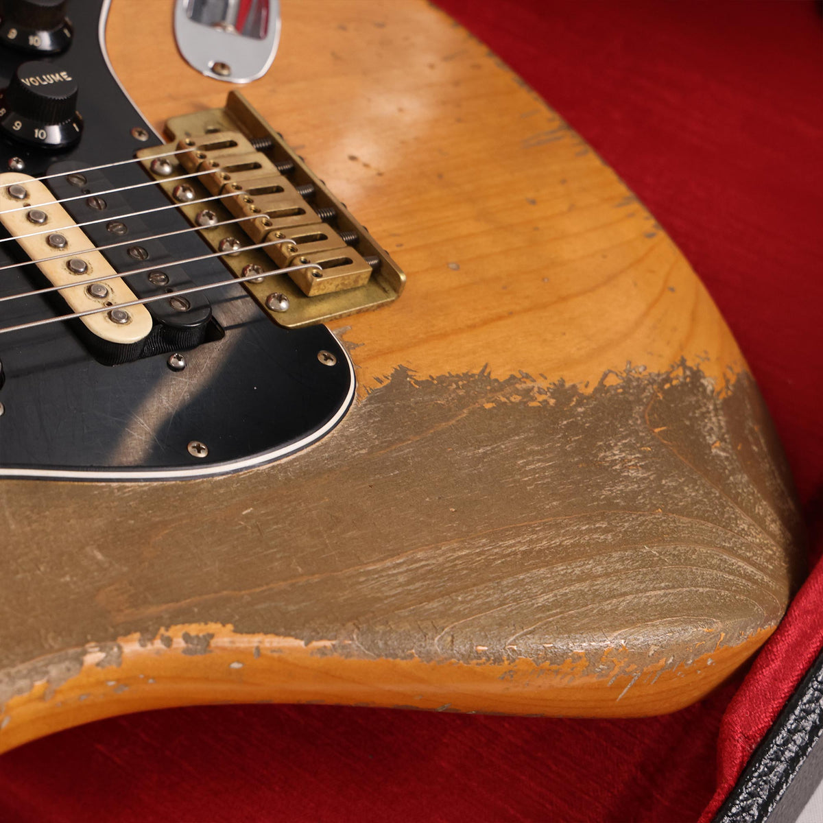 Fender Custom Shop 1966 Stratocaster HSS Ultimate Relic Masterbuilt Jason Smith Aged Natural 2023 — 5