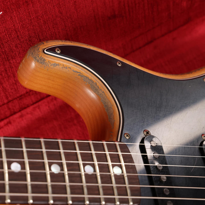 Fender Custom Shop 1966 Stratocaster HSS Ultimate Relic Masterbuilt Jason Smith Aged Natural 2023