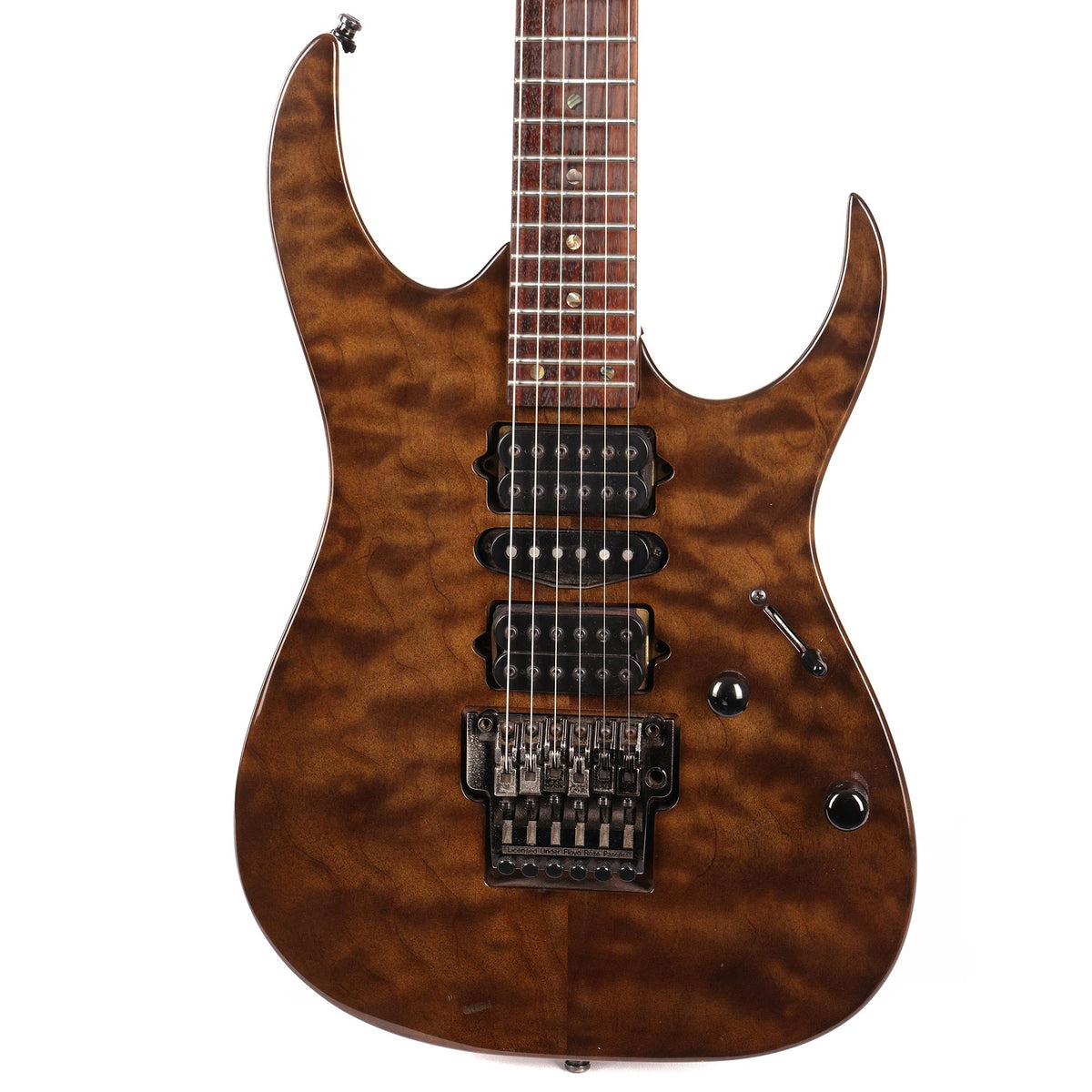 1992 Ibanez UCEWQM Transparent Ebony — 1